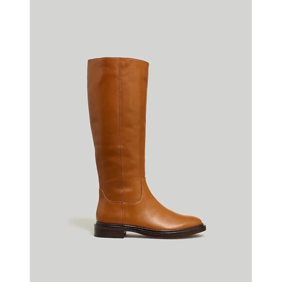 Madewell The Drumgold Boot in Extended Calf in Sepia - Picture 3 of 11